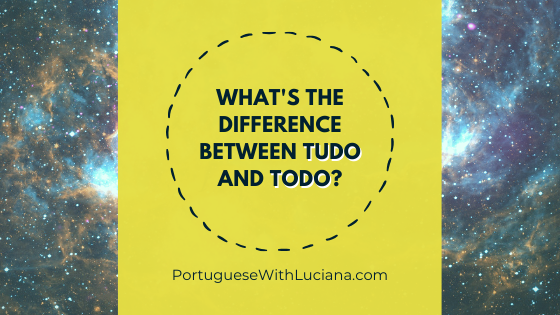 Read more about the article What’s the difference between TUDO and TODO in Portuguese?